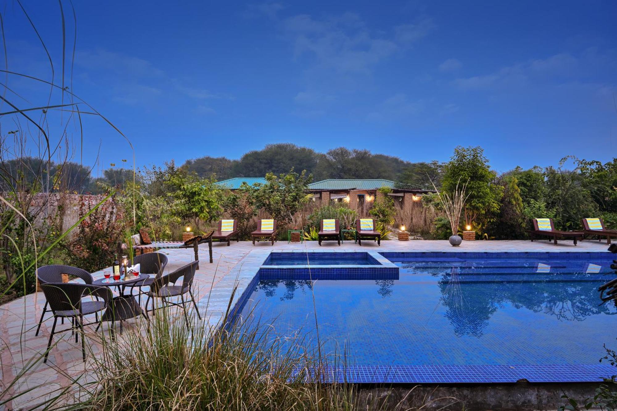 Bagh Serai - Rustic Cottage With Private Pool 사와이 마도푸르 외부 사진