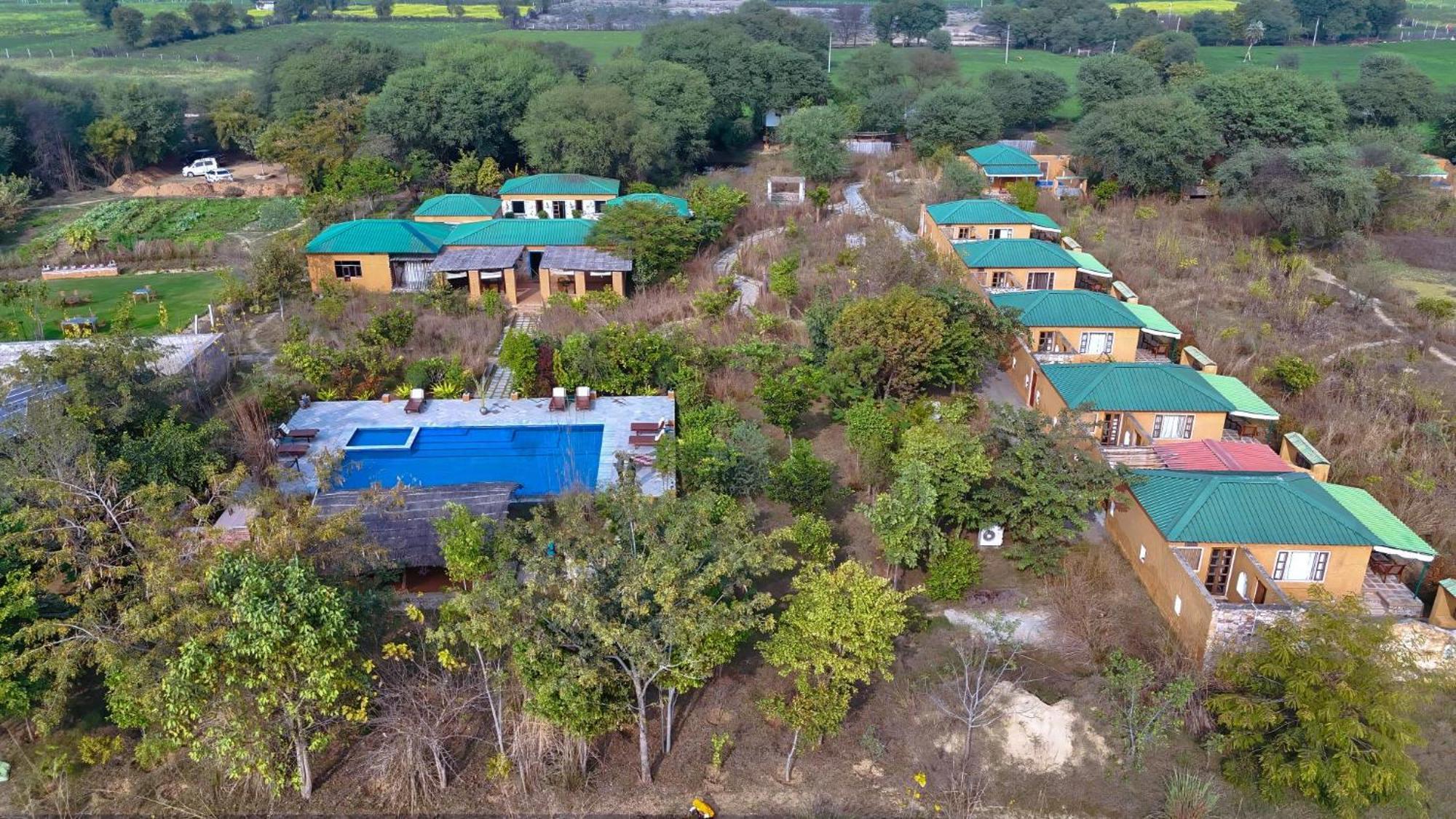 Bagh Serai - Rustic Cottage With Private Pool 사와이 마도푸르 외부 사진