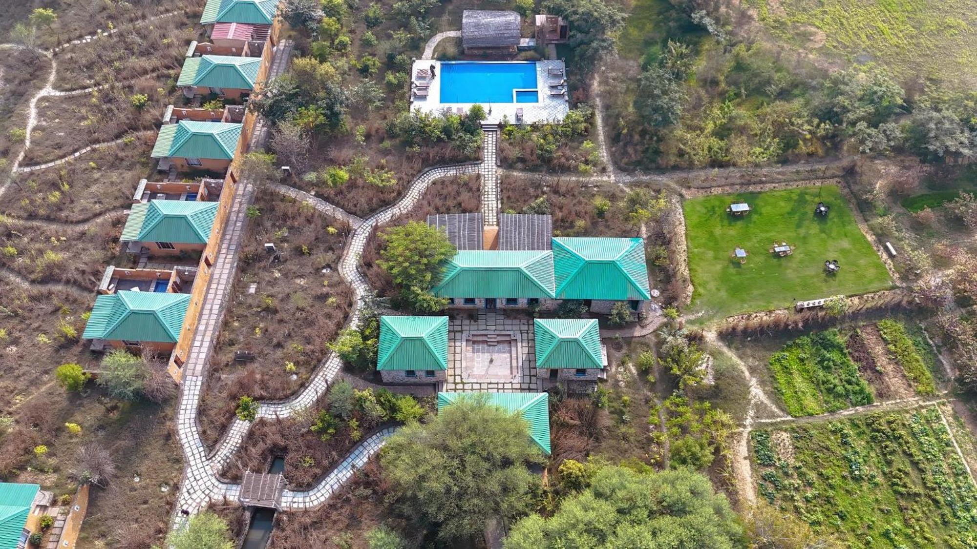 Bagh Serai - Rustic Cottage With Private Pool 사와이 마도푸르 외부 사진