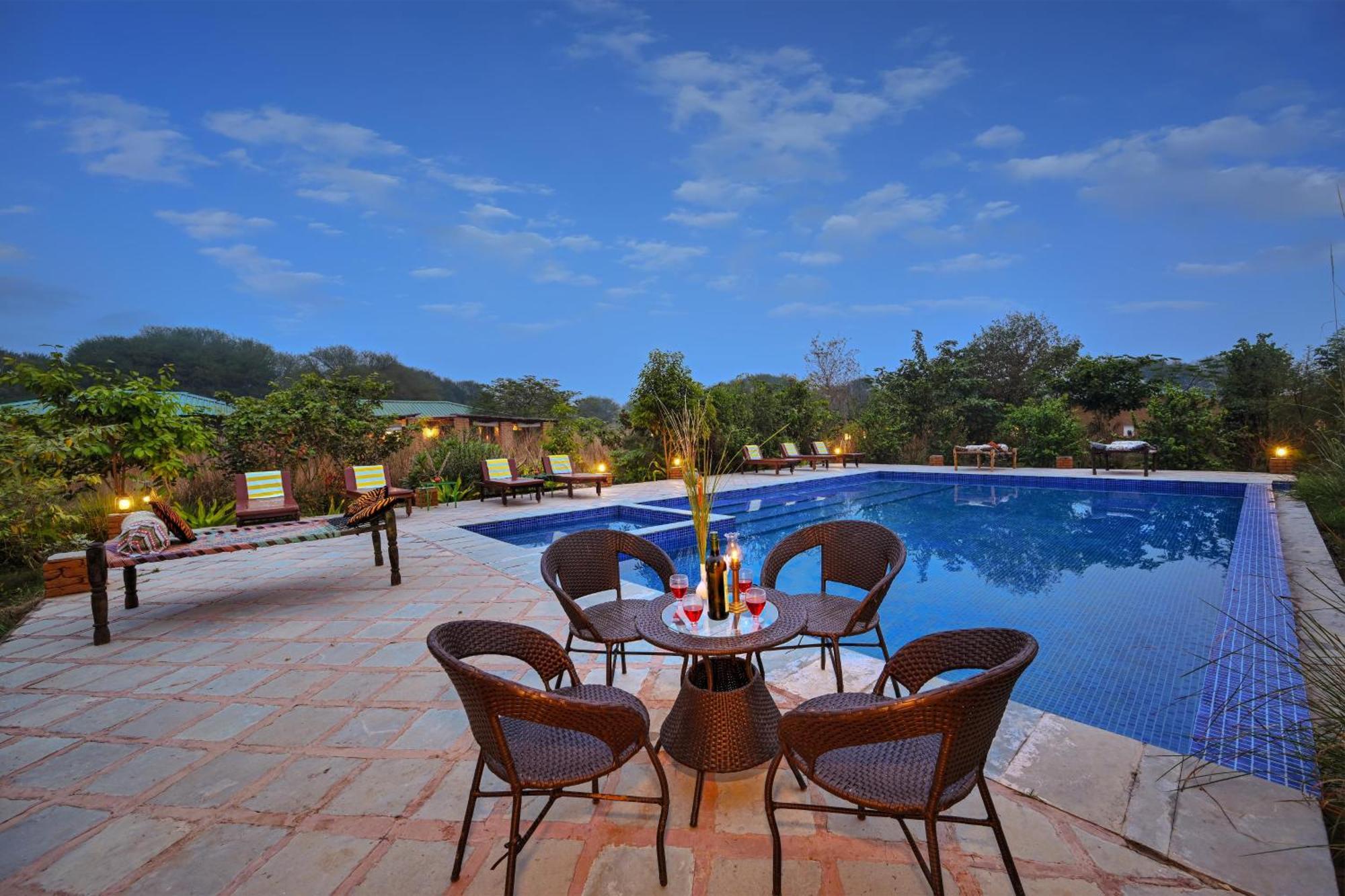 Bagh Serai - Rustic Cottage With Private Pool 사와이 마도푸르 외부 사진